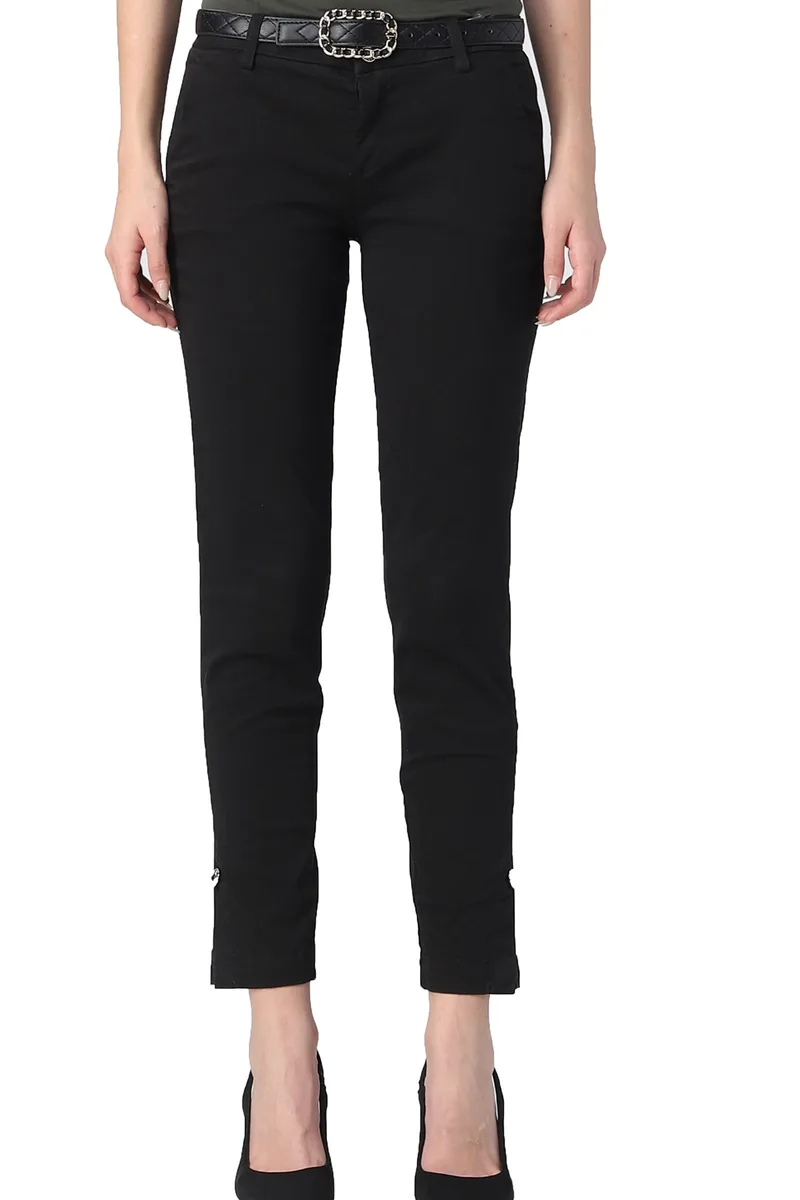 Παντελόνι Υφασμάτινο Liu Jo Chino Chic Reg W Simple WF2363T8191-22222 Γυναικείο
