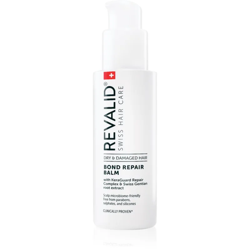 Revalid Bond Repair Balm φροντίδα χωρίς ξέβγαλμα για ξηρά και κατεστραμμένα μαλλιά 100 ml