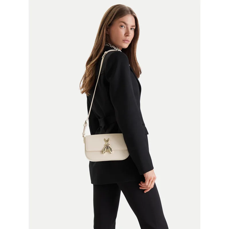 Τσάντα Patrizia Pepe 8B0231/L061 Εκρού