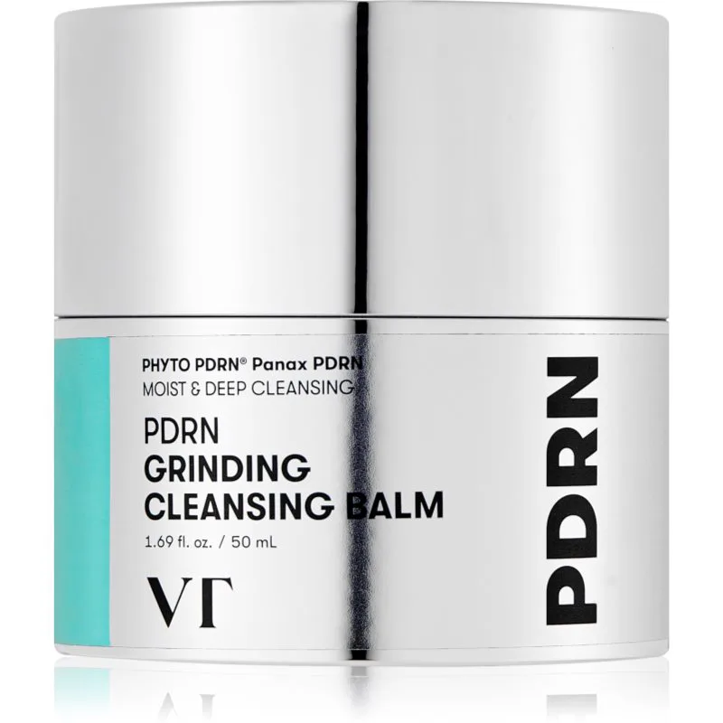 VT Cosmetics PDRN Grinding Cleansing Balm βάλσαμο για ντεμακιγιάζ και καθαρισμό με απολεπιστική δράση 50 ml