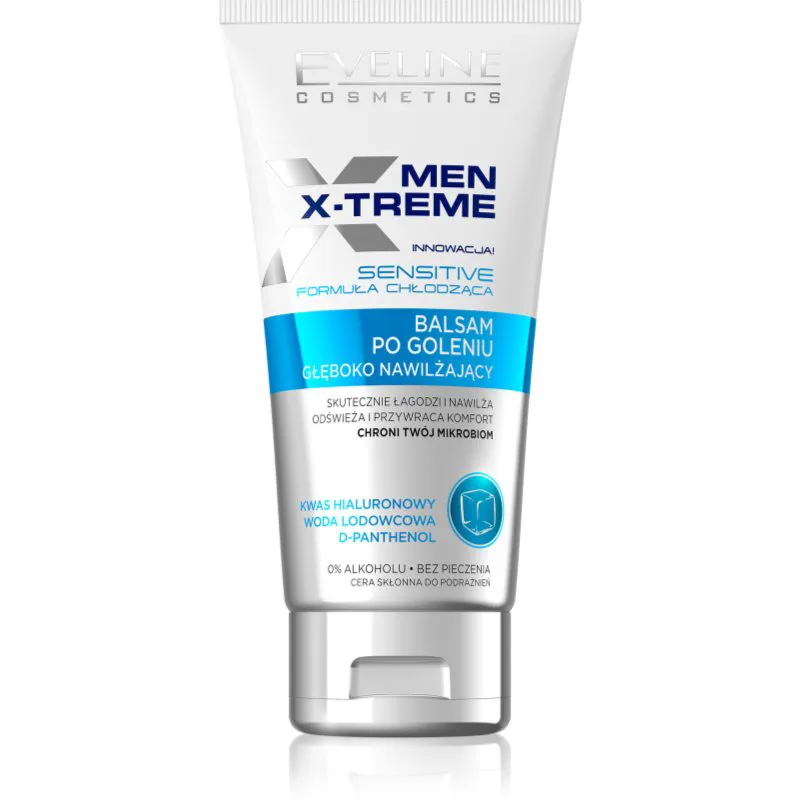Eveline Cosmetics Men X-Treme Sensitive ενυδατικό βάλσαμο μετά το ξύρισμα για ευαίσθητο δέρμα 150 ml