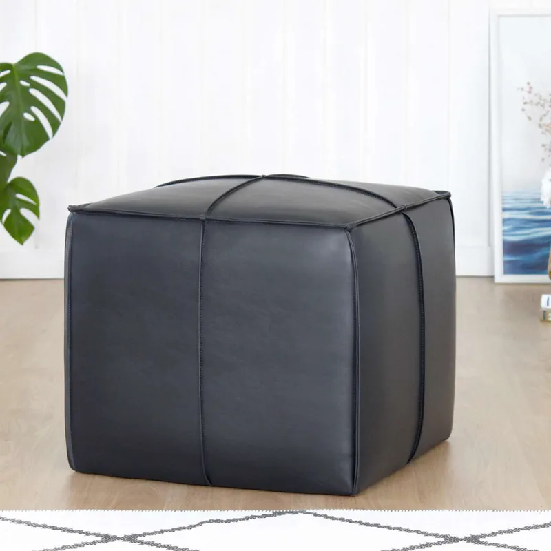 Πουφ Ottowel - Black 209Flf1449 (52x44x52)