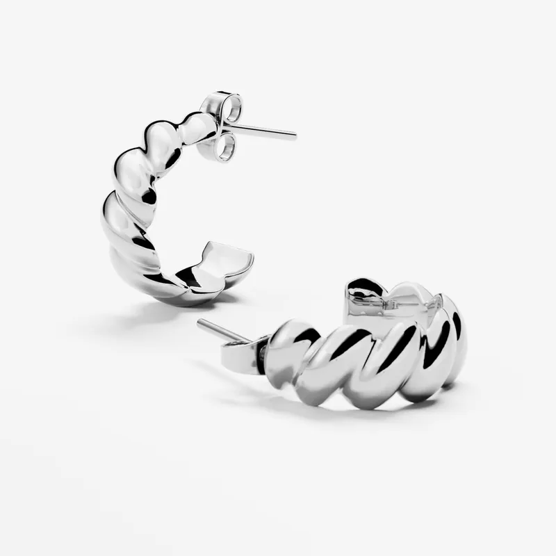 Σκουλαρίκια FURIOSA® Croissant Earrings Silver Universal