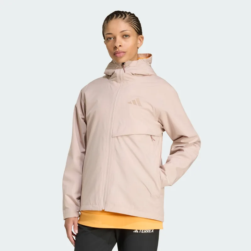 adidas Terrex W Multi 2 Layer Climaproof Rain Jacket (9000270654_66156)