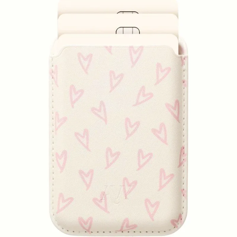 Universal Θήκη AVY Wallet MagSafe Πορτοφόλι για Κάρτες - Cupid Blush (8719246498022)