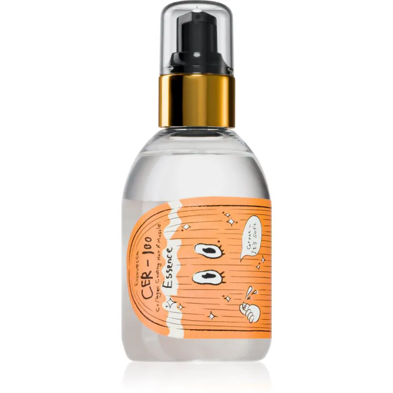 Elizavecca Cer-100 Collagen Coating Hair A+ Muscle συμπυκνωμένη ενυδατική εσάνς για την αντιμετώπιση του σπασίματος των μαλλιών 150 ml