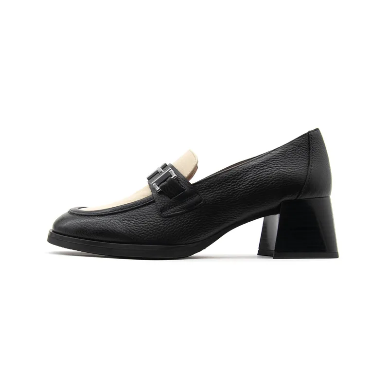 Μοκασσίνια Hispanitas CERVO LEATHER MID HEEL MOCCASINS WOMEN