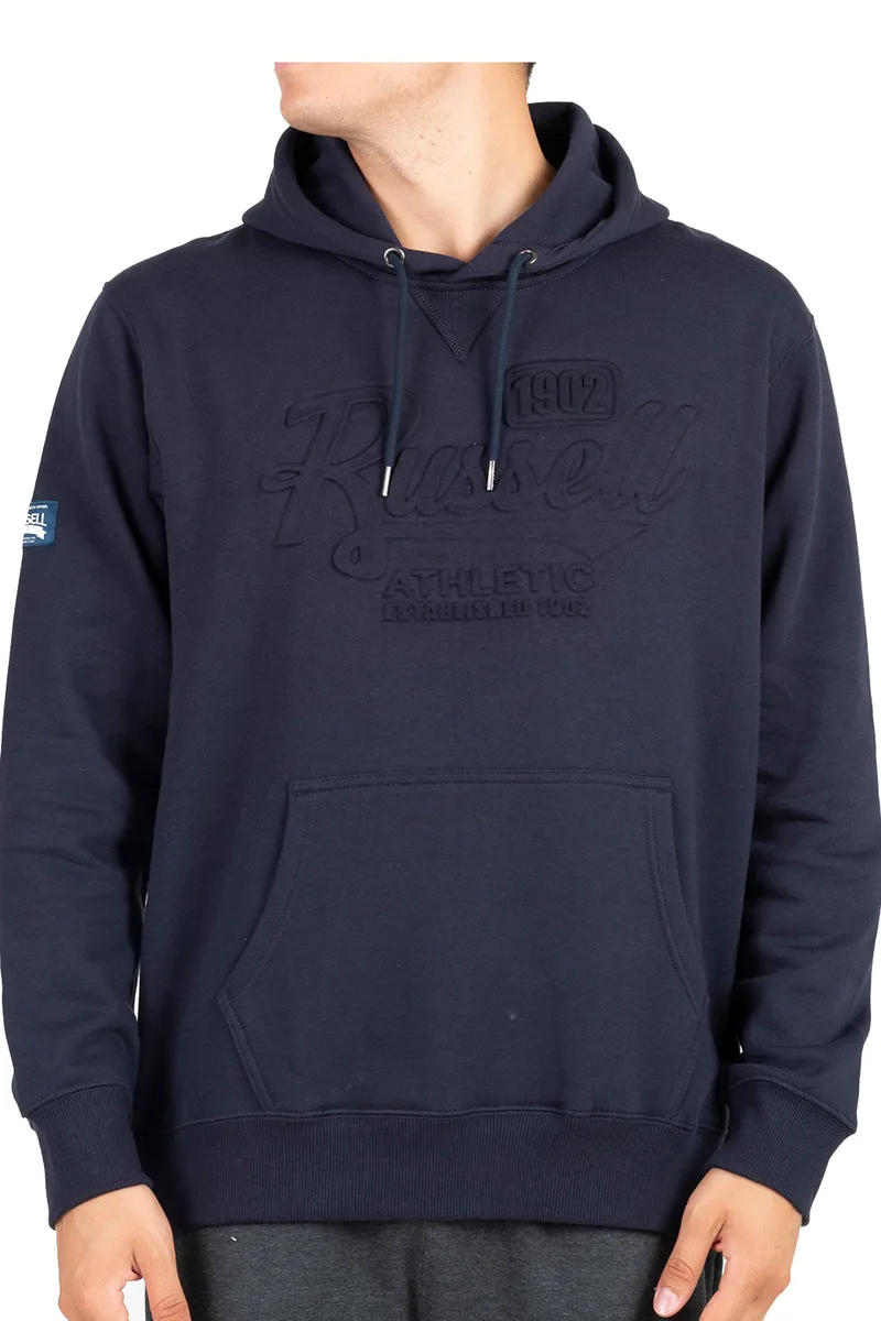 Μπλούζα Μακρυμάνικη Russell Athletic Tonal Established 1902 - Pull Over Hoody A2038-2-190 Ανδρικό