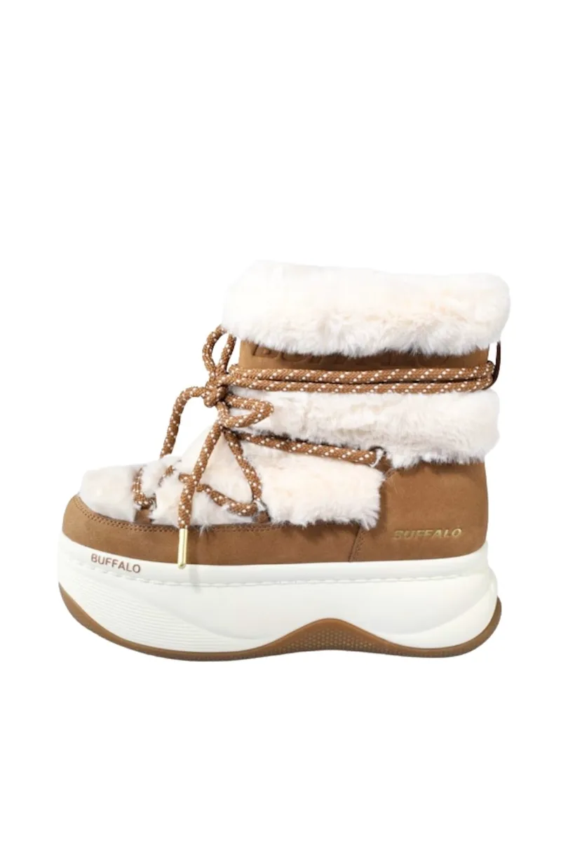 BUFFALO Μπότες-Μποτάκια ORCUS SNOW BOOT - ΚΑΦΕ-1270161-BROWN