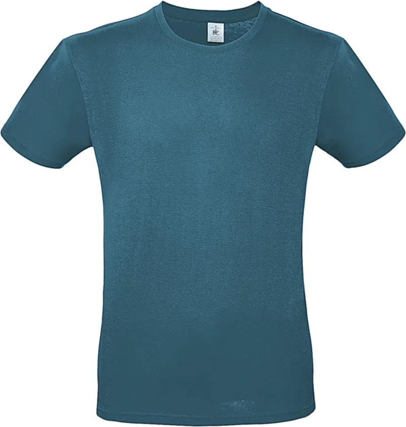 Ανδρικό T-Shirt TU01T B & C E150 Diva Blue