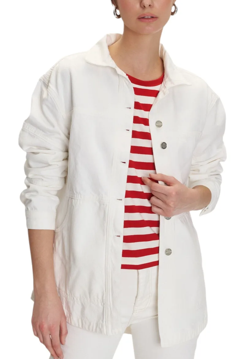 Μπουφάν Ale Denim 8920576-WHITE Γυναικείο