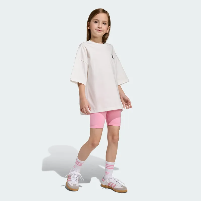 adidas Originals K Cycling Shorts And Tee Set (9000258857_6800)
