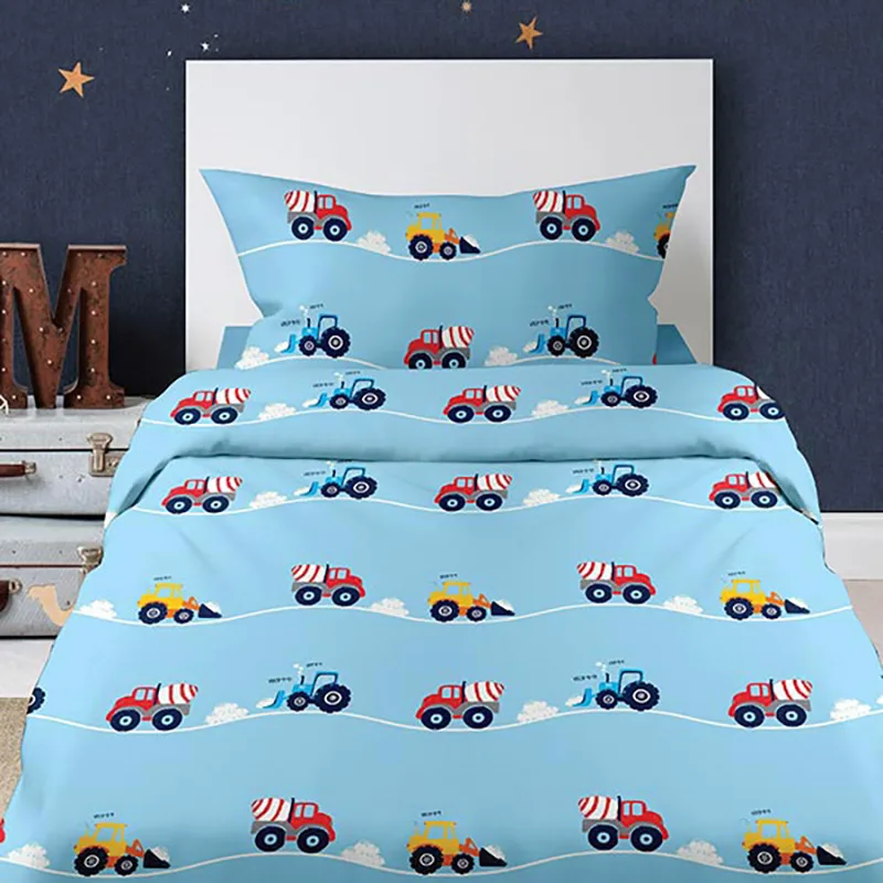 Σεντόνια Μονά (Σετ) 105X205+30 Sunshine Cotton Feelings 34 Με Λάστιχο (105x205+30)