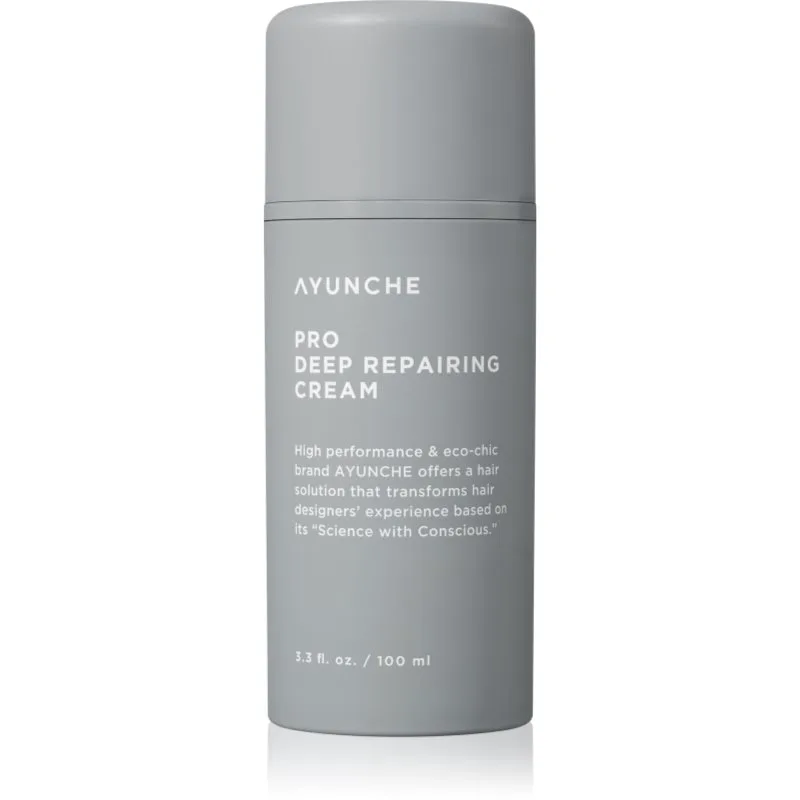 AYUNCHE Pro Deep Repairing Cream βαθιά αποκαταστατική κρέμα για κατεστραμμένα μαλλιά 100 ml