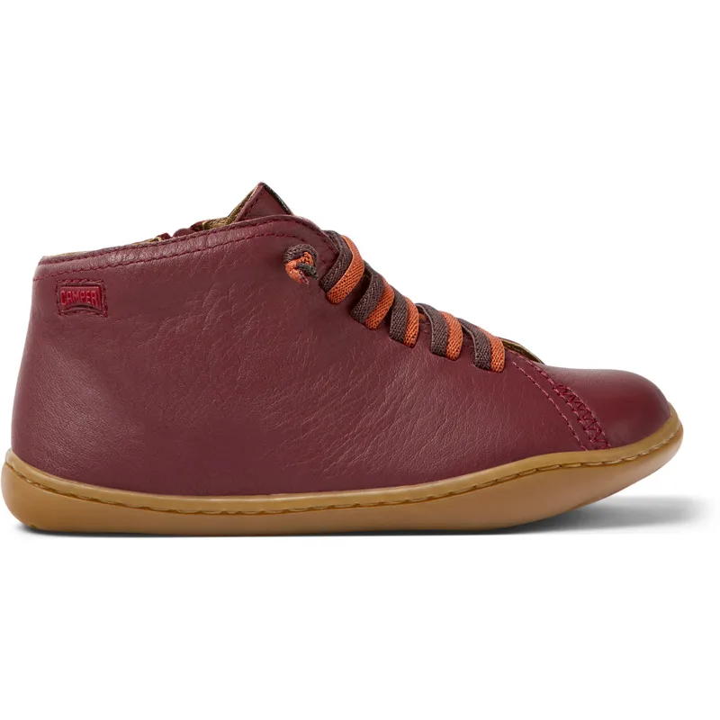 CAMPER Peu - Μπότες Για Κορίτσια - Μπορντό, Μέγεθος 32, Smooth leather
