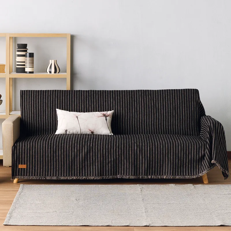 Ριχτάρι Καναπέ Τετραθέσιου (180x340) Kentia Stylish Prince 30 Black