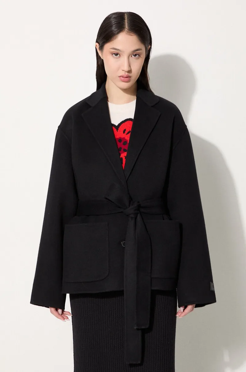 Μάλλινο μπουφάν Kenzo Double Face Workwear Jacket
