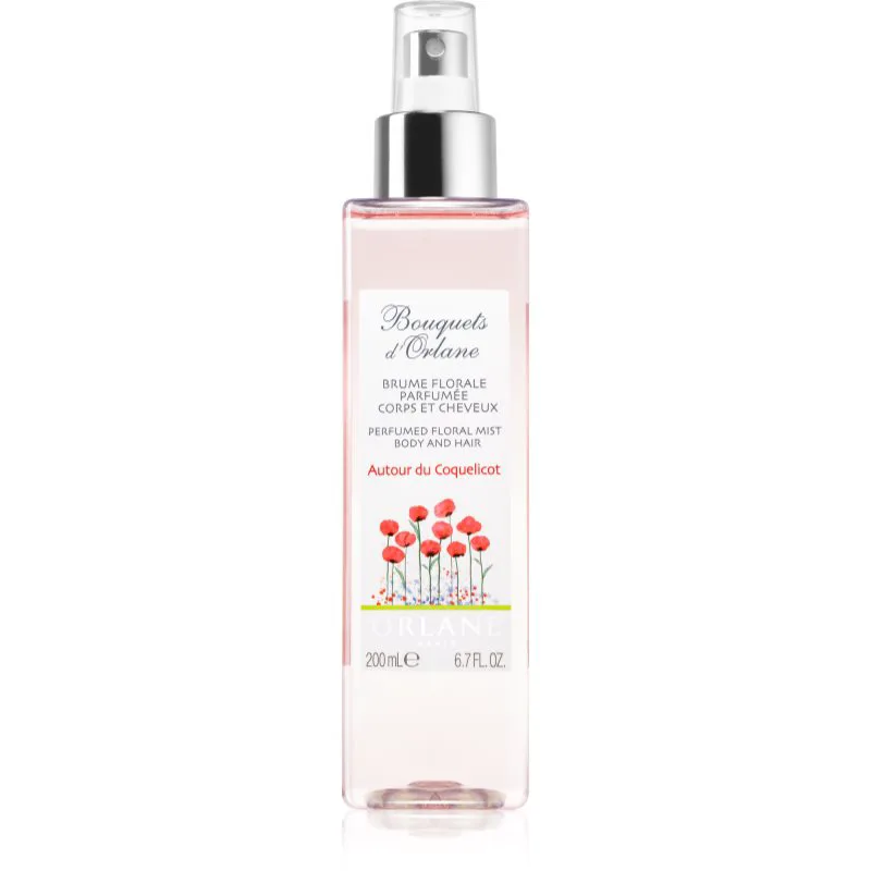 Orlane Bouquets d’Orlane Autour du Coquelicot eau fraiche για σώμα και μαλλιά για γυναίκες 200 ml