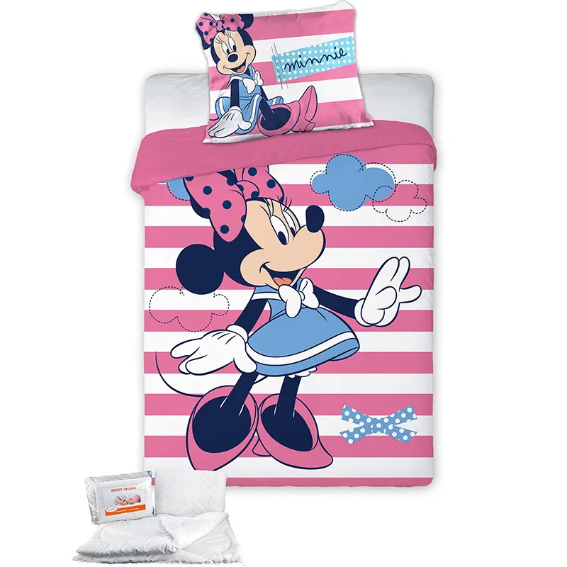 Σετ Προίκα Κούνιας 4τμχ Dimcol Disney 580 Minnie