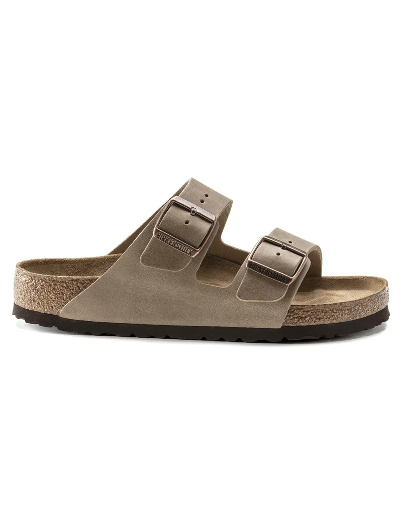 Birkenstock Arizona Soft Footbed Oiled Leather Tobacco Brown 552811 MBS
