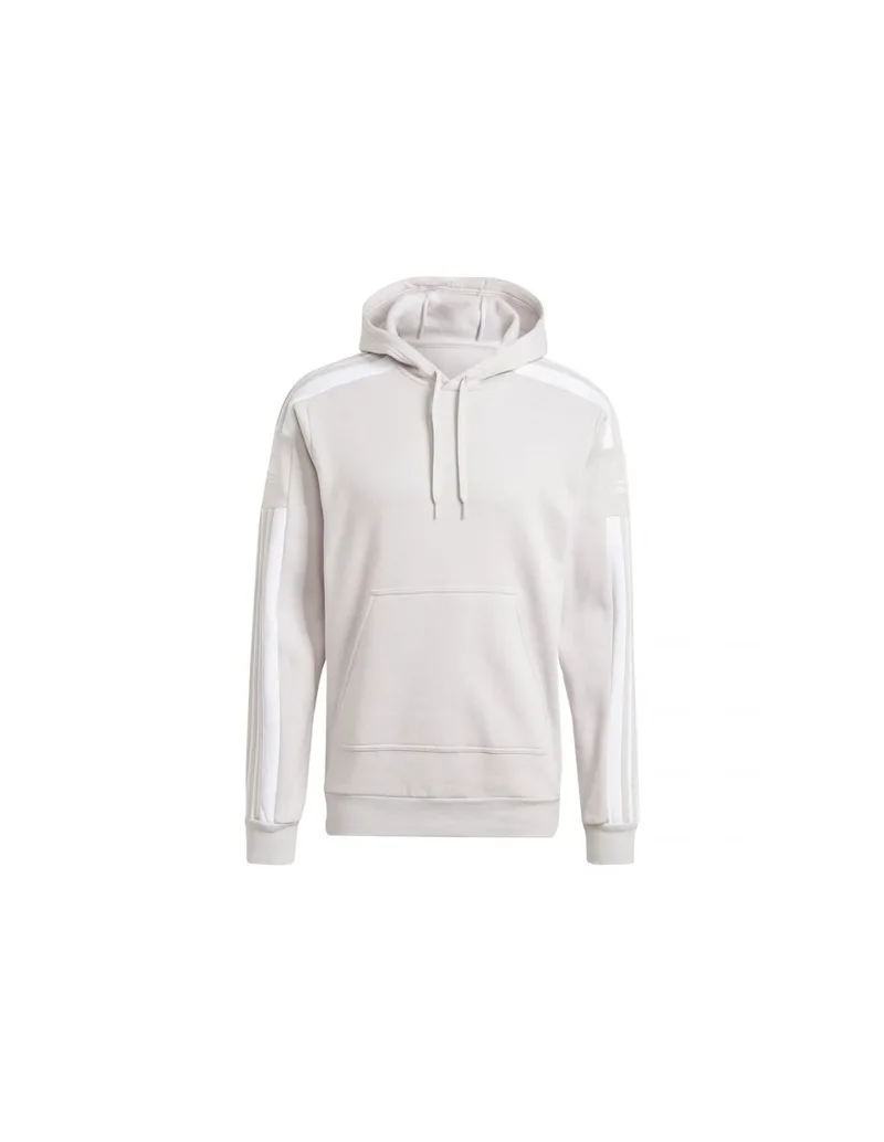 Adidas Squadra 21 Ανδρικό Φούτερ με Κουκούλα και Τσέπες Fleece Γκρι GT6635