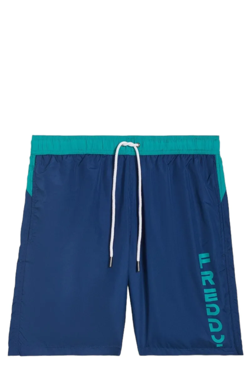 Μαγιό Βερμούδα Freddy Logo Long Boardshort FRY1MBL01-NAVY Ανδρικό