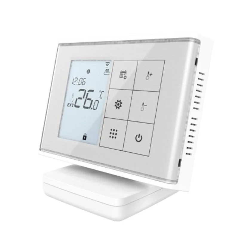 Hysen HY010RF Θερμοστάτης Smart με Wi-Fi και LCD Τηλεκοντρόλ Ρύθμισης Θερμοκρασίας