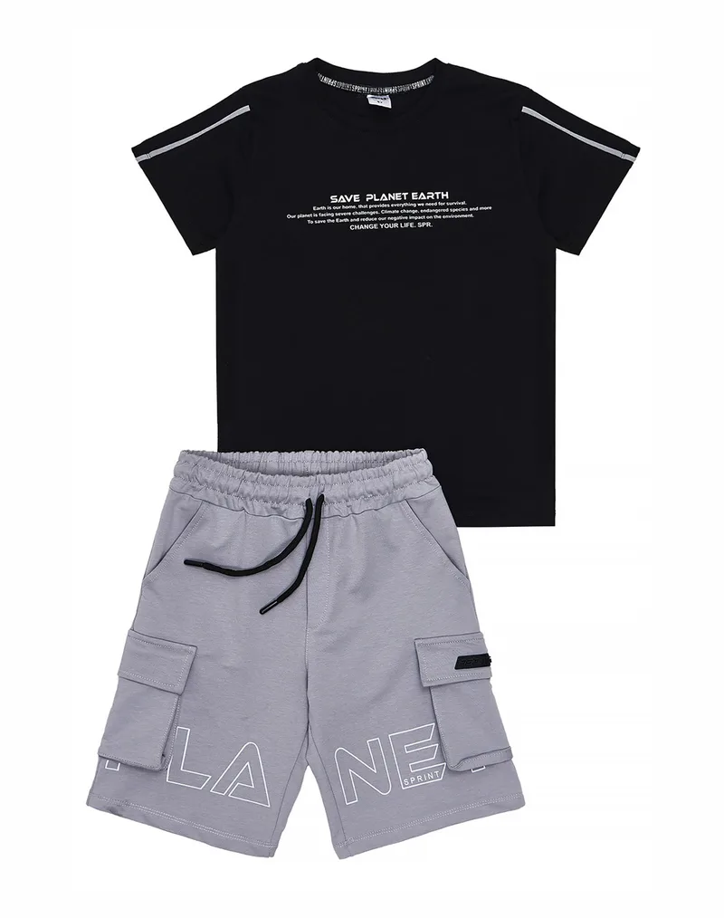 SPRINT SET JUNIOR BOY 261-3035-200 Black