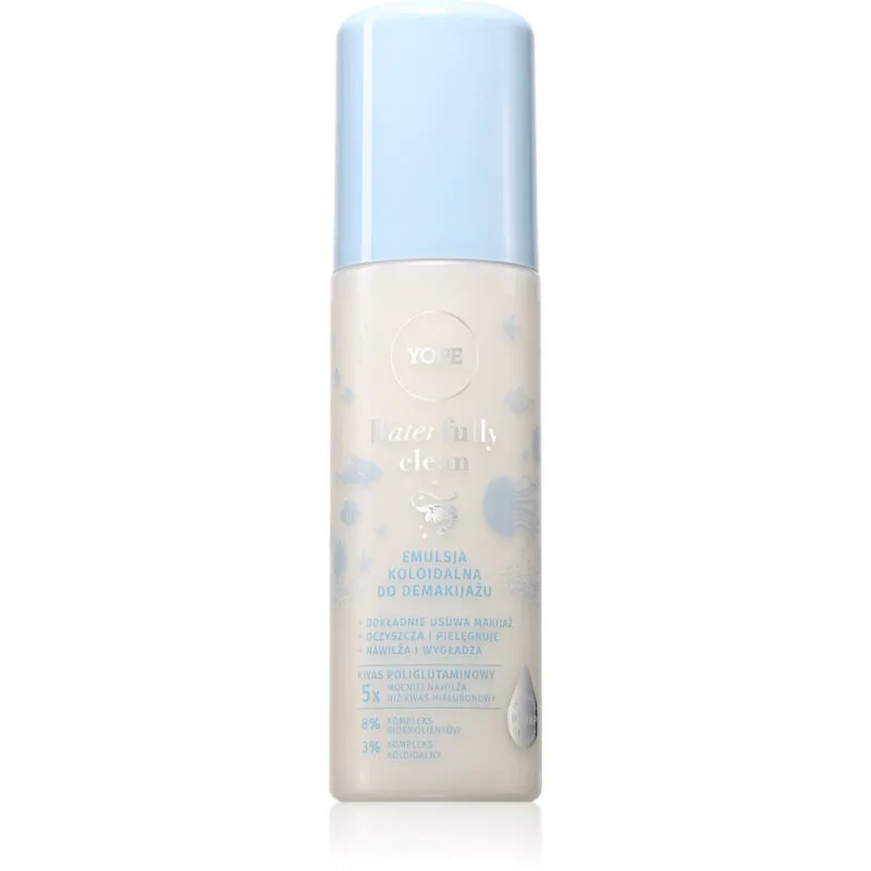 Yope Waterfully Clean Makeup Remover γαλάκτωμα αφαίρεσης μακιγιάζ 150 ml