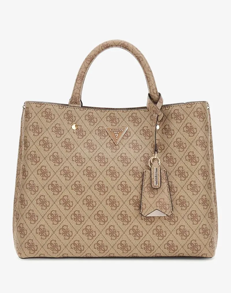GUESS MERIDIAN II GIRLFRIEND SATCHEL ΤΣΑΝΤΑ ΓΥΝΑΙΚΕΙΟ HWSG6974060-LTL SandyBrown