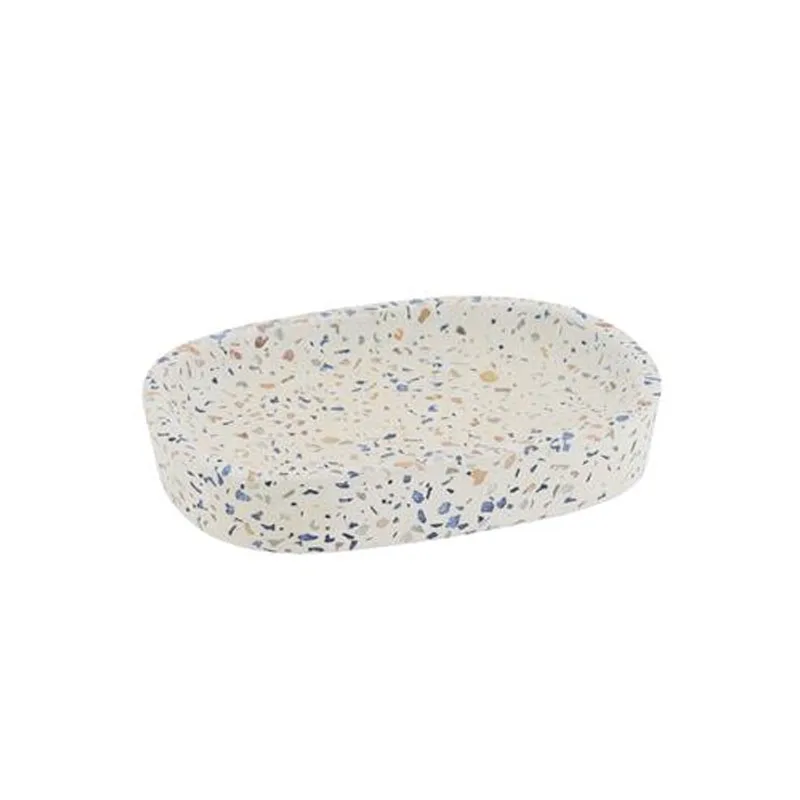 Σαπουνοθήκη Polyresin Με Μωσαϊκό Σχέδιο 9x12,5x2εκ. MRShome DS-4040L06 (Υλικό: Polyresin) - sealskin - sl-DS-4040L06