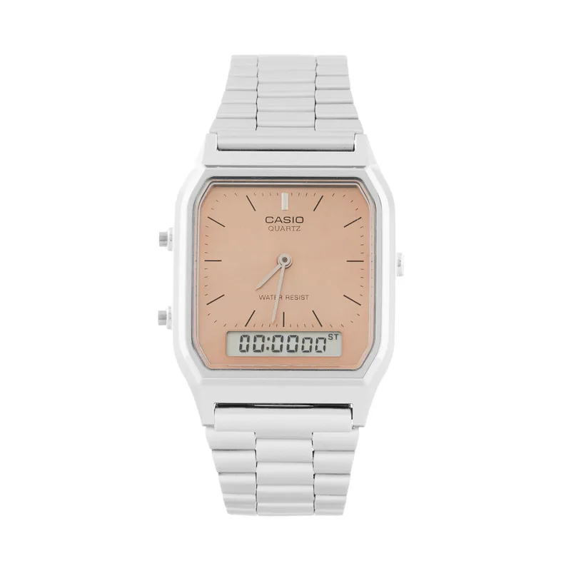 Ρολόι Casio Vintage AQ-230A-4AMQYES Ασημί