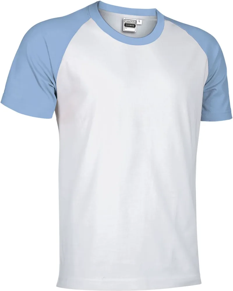 T-Shirt CAIMAN Valento CAVARGCBC_kids White-Sky Blue