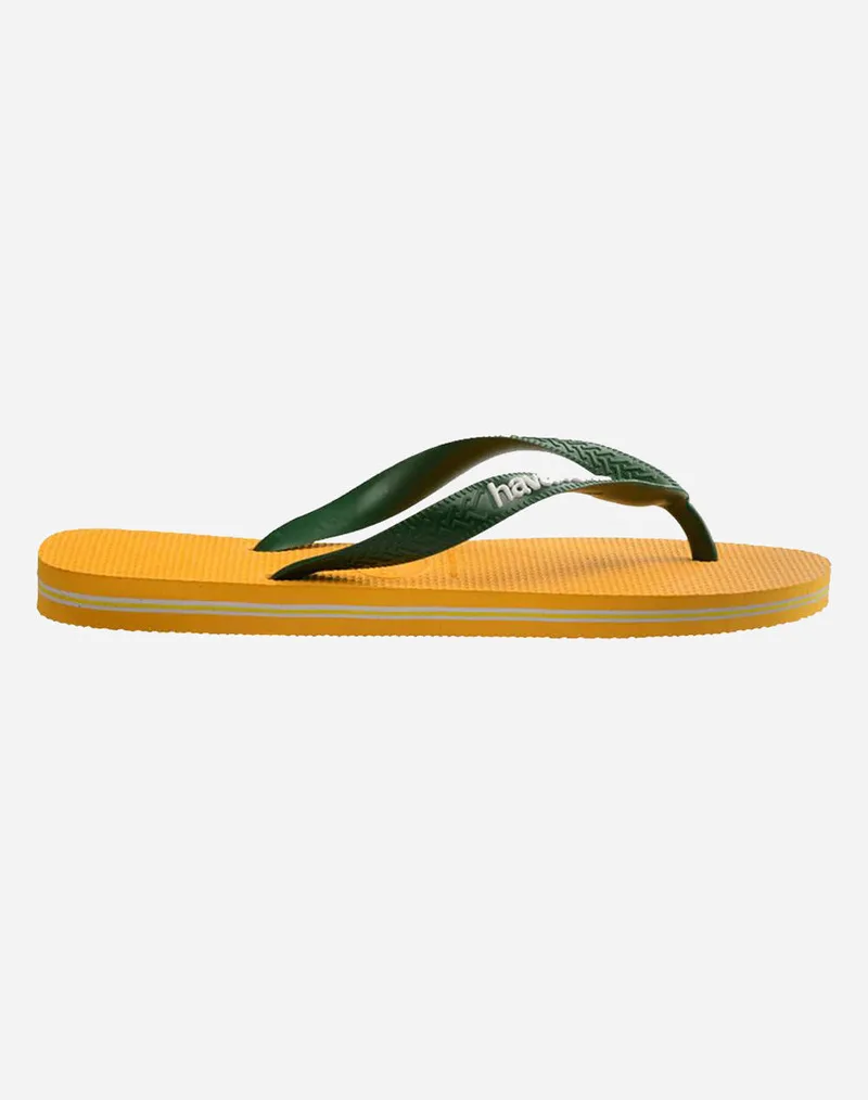 HAVAIANAS BRAZIL LOGO ΣΑΓΙΟΝΑΡΕΣ 4110850-1740 Yellow