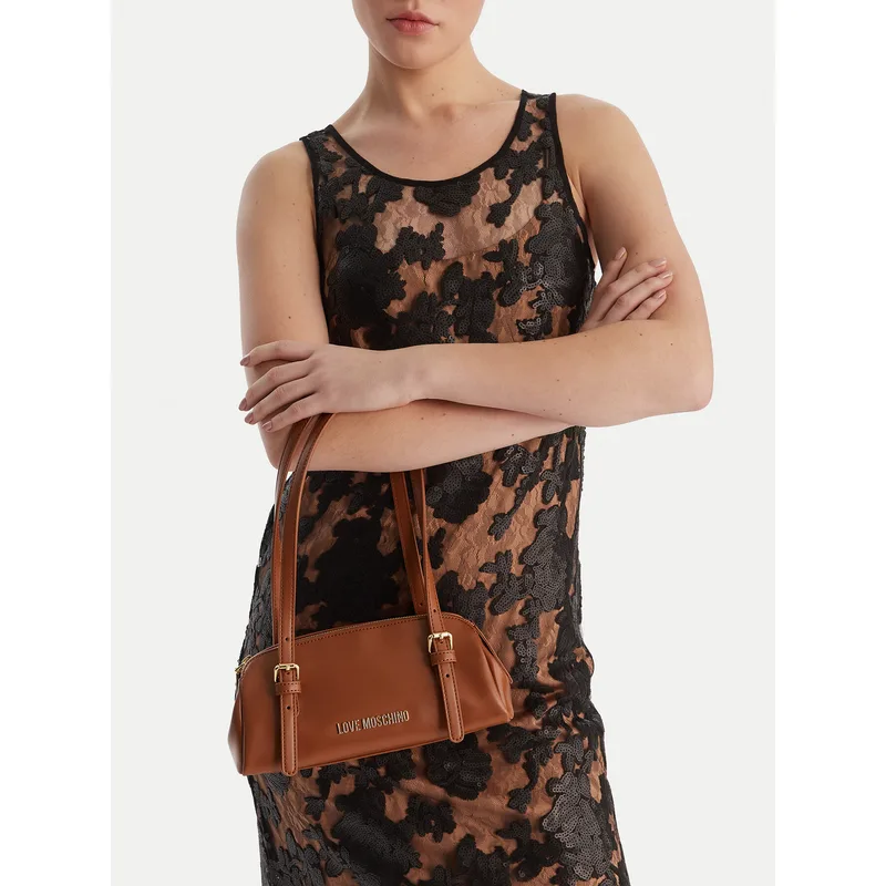 Τσάντα LOVE MOSCHINO JC4101PP1OLY0200 Καφέ