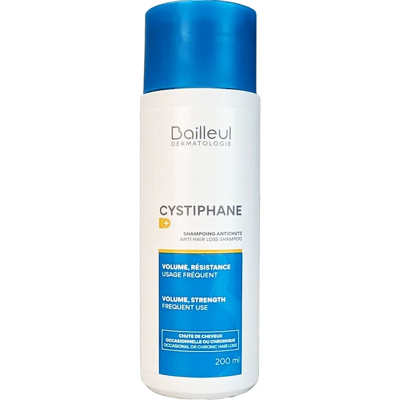 Bailleul Dermatologie Cystiphane Anti Hair Loss Shampoo Σαμπουάν Κατά της Τριχόπτωσης 200ml