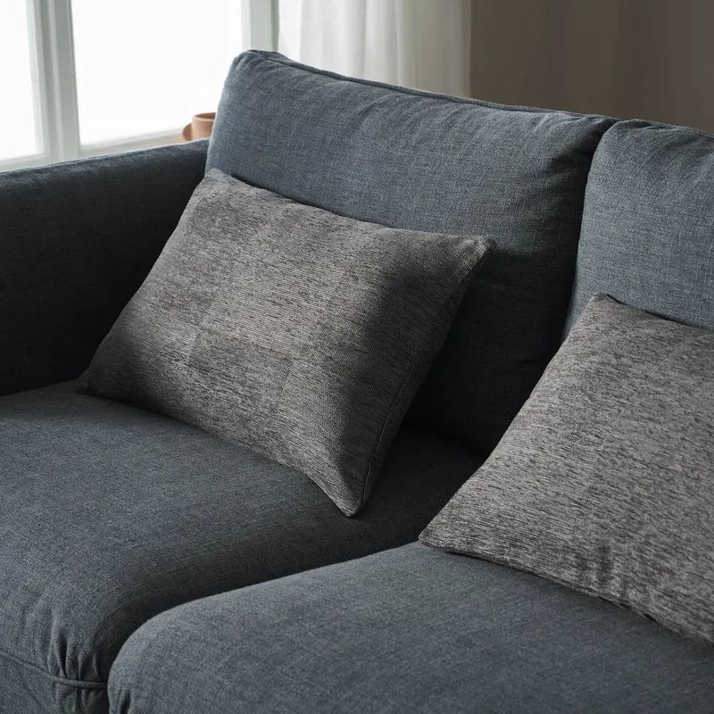 Μαξιλαροθήκη Διακόσμησης Gofis Home Zephyr Ink Grey 20-05-146-2/15 40x60