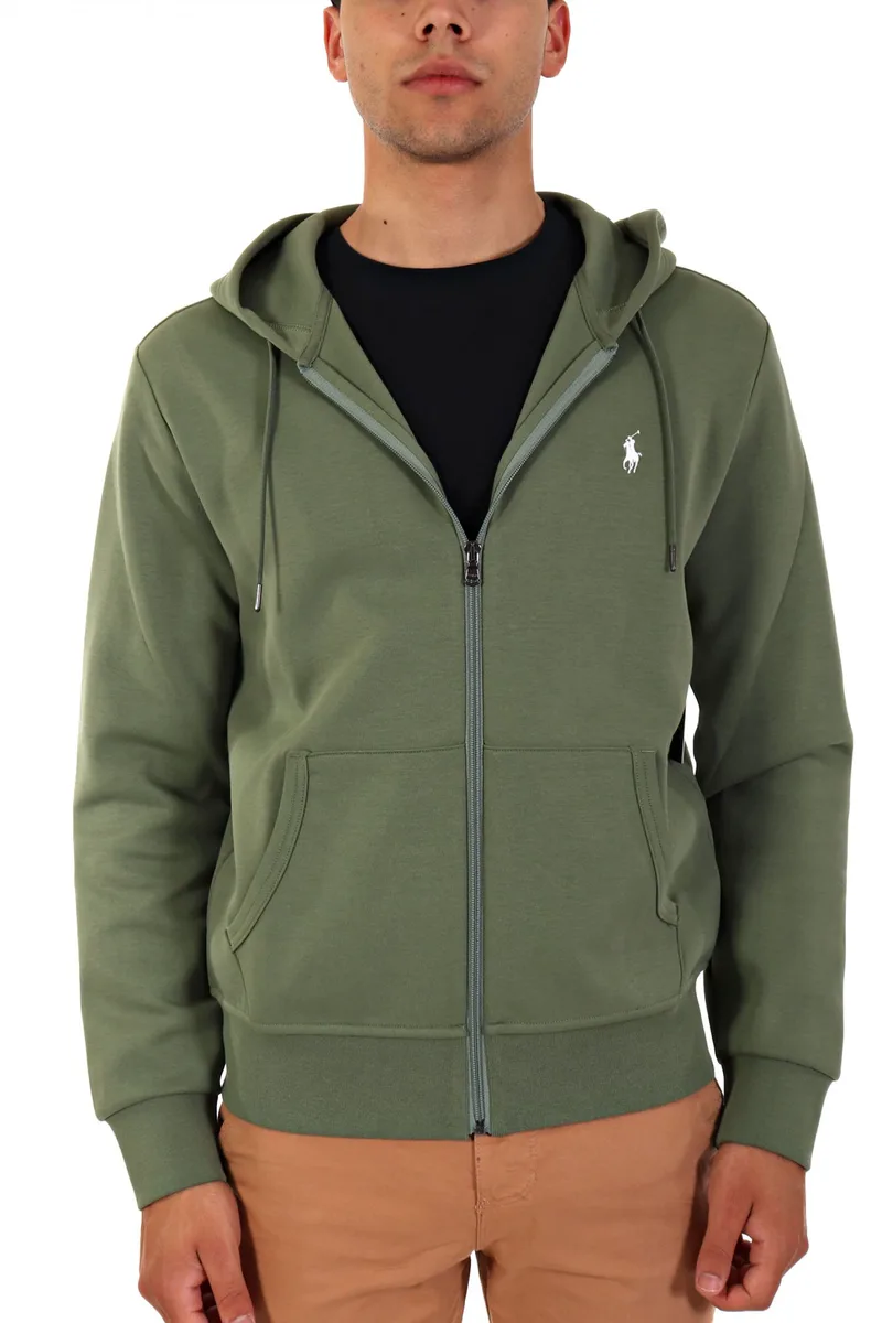 RALPH LAUREN ΦΟΥΤΕΡ FULLZIP HOODIE ΠΡΑΣΙΝΟ