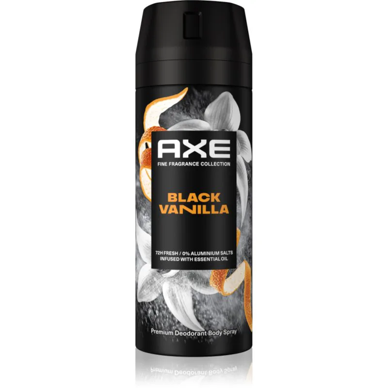 Axe Premium Black Vanilla αποσμητικό σπρέι για άντρες 150 ml