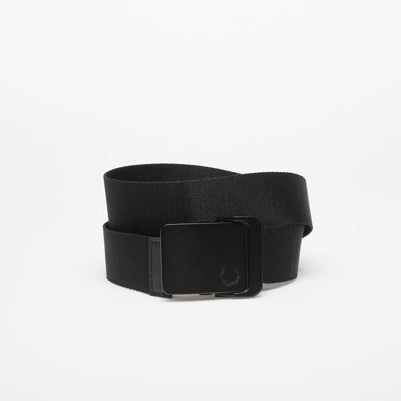 Ζώνη FRED PERRY Plain Webbing Belt Black M