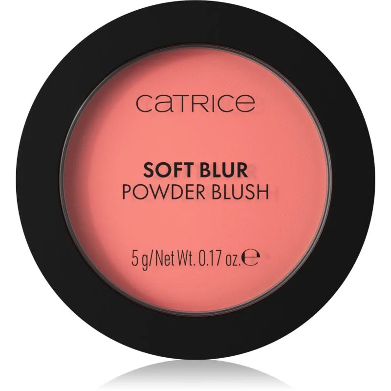 Catrice Soft Blur Powder Brush πουδρέ ρουζ με ματ αποτελέσματα απόχρωση 040 Ροζ Positive 5 γρ