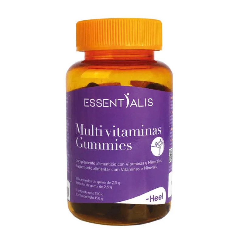 Essentials Heel Multivitamins 60 gummy candies