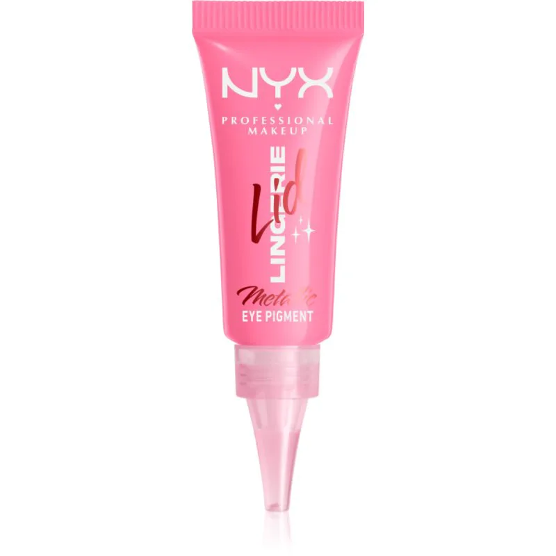 NYX Professional Makeup Lid Lingerie κρεμώδεις σκιές ματιών απόχρωση 08 Push-Up Ροζ 6 ml