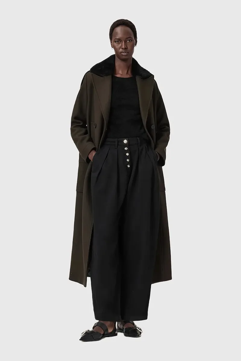 Παλτό με προσθήκη μαλλιού AllSaints