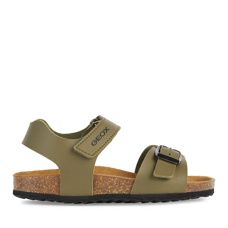 Σανδάλια Geox J Ghita Boy J028LB 000BC C3704 S Πράσινο