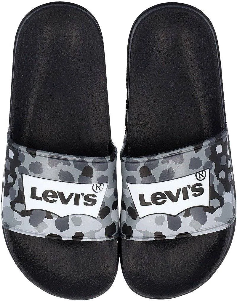 ΣΑΓΙΟΝΑΡΕΣ LEVI'S POOL S VPOL0133S ΜΑΥΡΟ/ΓΚΡΙ (EU:28)