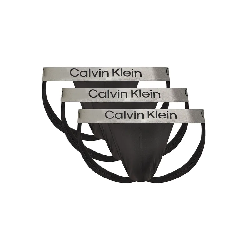 Calvin Klein Underwear Σετ σλιπ Jock Strap LV00NB4121 Μαύρο