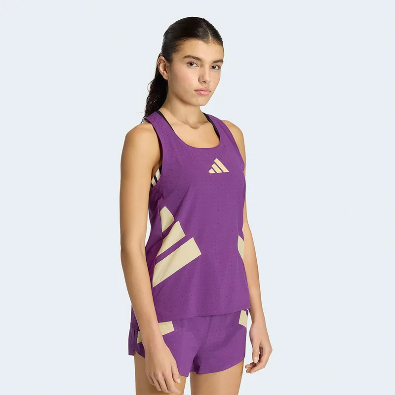 adidas Adizero Road To Records Γυναικείο Αμάνικο T-Shirt (9000261231_5504)