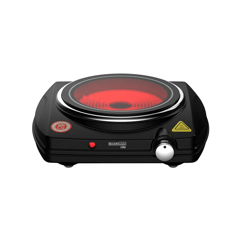 BORMANN Elite BEP3110 Επιτραπέζια Εστία Κεραμική Μονή Ηλεκτρική 1200W 077527