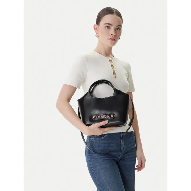 Τσάντα LOVE MOSCHINO JC4130PP1OLH0000 Μαύρο